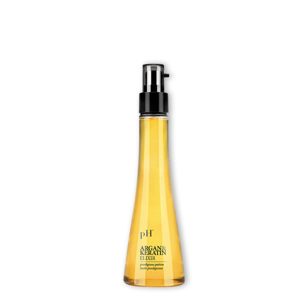 Argan keratin elixir serum til farvebehandlet tørt og skadet hår