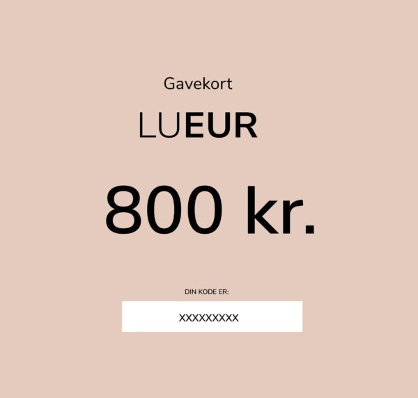 Gavekort til Lueur