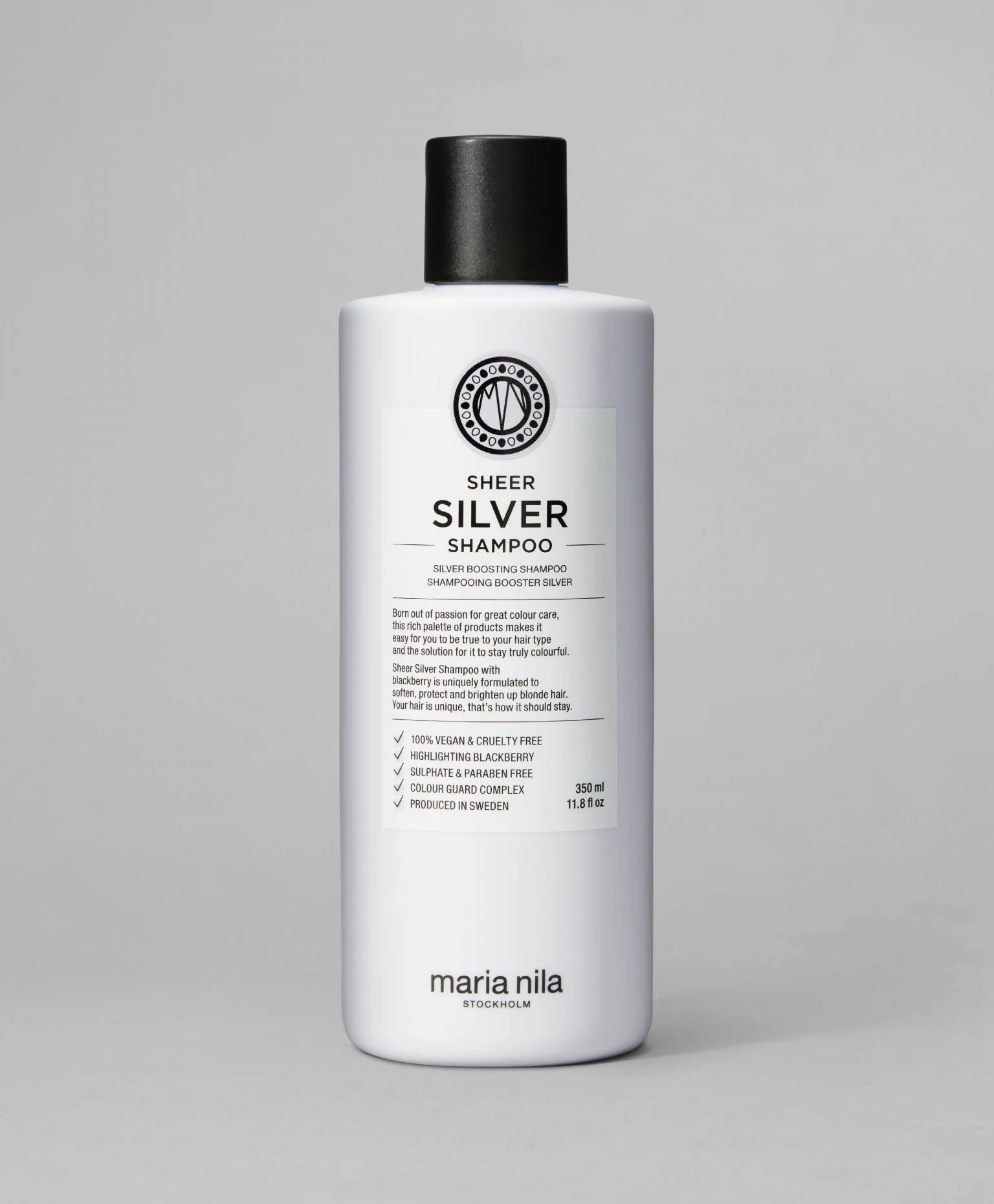 hjælp Salme tryllekunstner maria nila silver shampoo 350 ml - Lueur