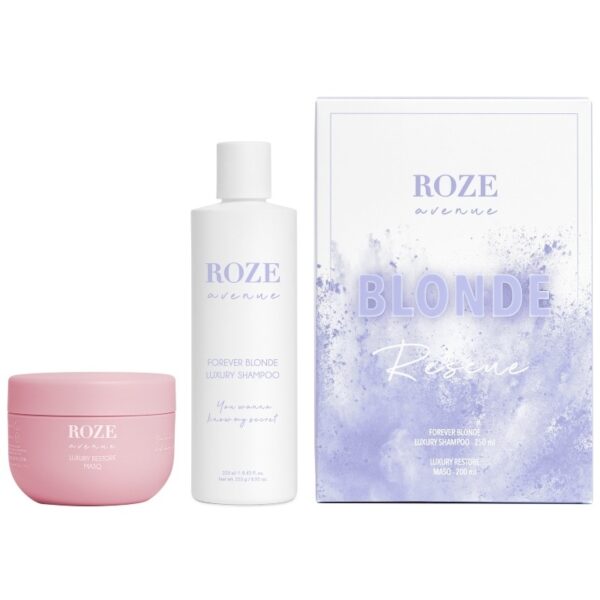 roze avenue forever blonde rescue duo set