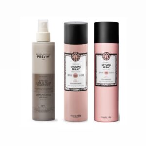 previa filler spray og maria nila volume spray